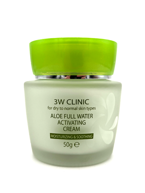 3W Clinic Увлажняющий крем с экстрактом Алоэ Вера Aloe Full Water Activating Cream, 50 г 3W Clinic Увлажняющий крем с экстрактом Алоэ Вера Aloe Full Water Activating Cream, 50 г
