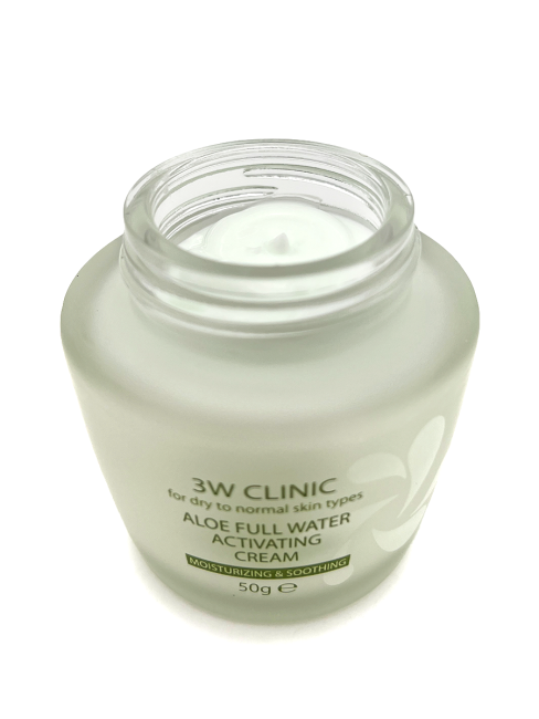 3W Clinic Увлажняющий крем с экстрактом Алоэ Вера Aloe Full Water Activating Cream, 50 г 3W Clinic Увлажняющий крем с экстрактом Алоэ Вера Aloe Full Water Activating Cream, 50 г