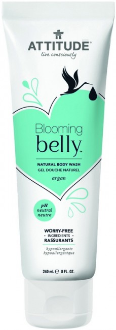 ATTITUDE Blooming Belly Натуральный гель для душа с Аргановым маслом и нейтральным PH, 240 мл