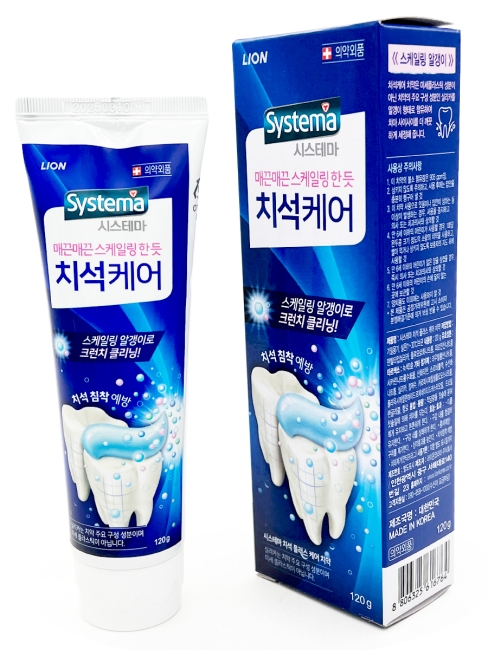 LION Зубная паста против образования зубного камня Systema Tartar, 120 г