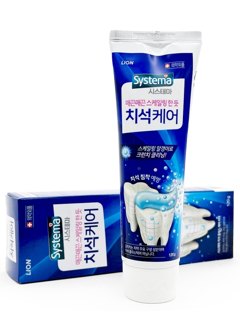 LION Зубная паста против образования зубного камня Systema Tartar, 120 г