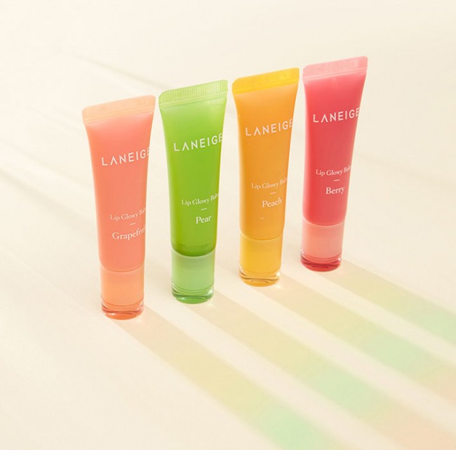 Laneige Lip Glowy Balm Pear Оттеночный блеск-бальзам для губ Груша, 10 г