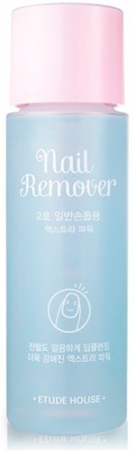 ETUDE HOUSE Nail Remover Extra Power Жидкость для снятия лака, 100 мл ETUDE HOUSE Nail Remover Extra Power Жидкость для снятия лака, 100 мл