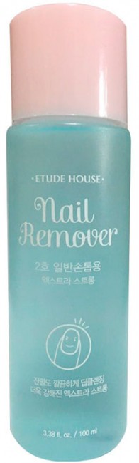 ETUDE HOUSE Nail Remover Extra Power Жидкость для снятия лака, 100 мл ETUDE HOUSE Nail Remover Extra Power Жидкость для снятия лака, 100 мл