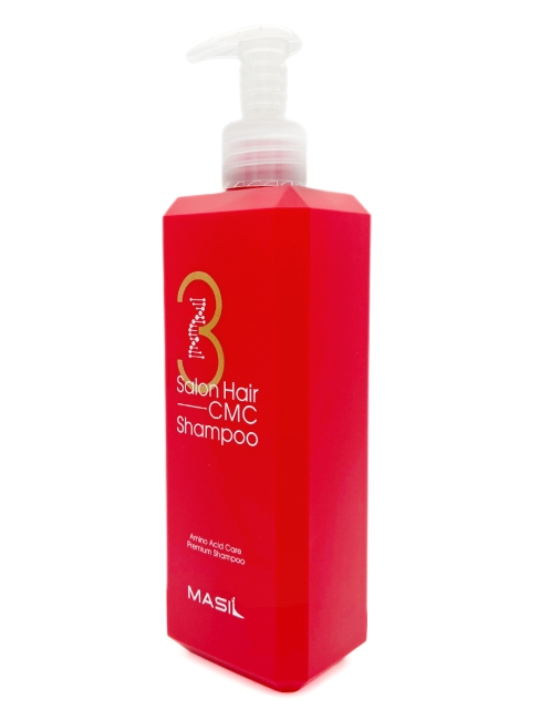 Masil Шампунь для волос профессиональный восстанавливающий с керамидами 3 Salon Hair CMC Shampoo, 500 мл Masil Шампунь для волос профессиональный восстанавливающий с керамидами 3 Salon Hair CMC Shampoo, 500 мл