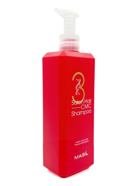 Masil Шампунь для волос профессиональный восстанавливающий с керамидами 3 Salon Hair CMC Shampoo, 500 мл Masil Шампунь для волос профессиональный восстанавливающий с керамидами 3 Salon Hair CMC Shampoo, 500 мл