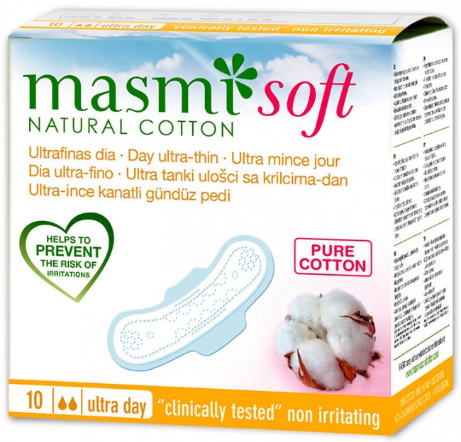 Masmi Ultra Day Soft Прокладки ежедневные, 10 шт 