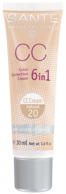 Sante Naturkosmetik СС-крем 6 в 1 № 20 Натуральный, 30 мл