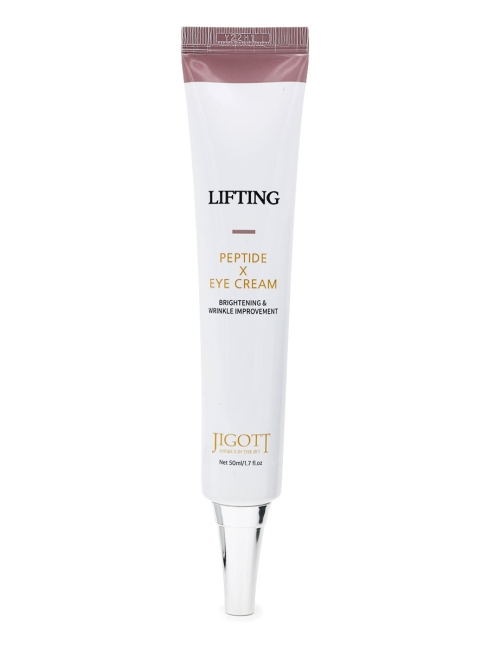 Jigott Крем для кожи вокруг глаза с пептидами и эффектом лифтинга Lifting Peptide Eye Cream, 50 мл