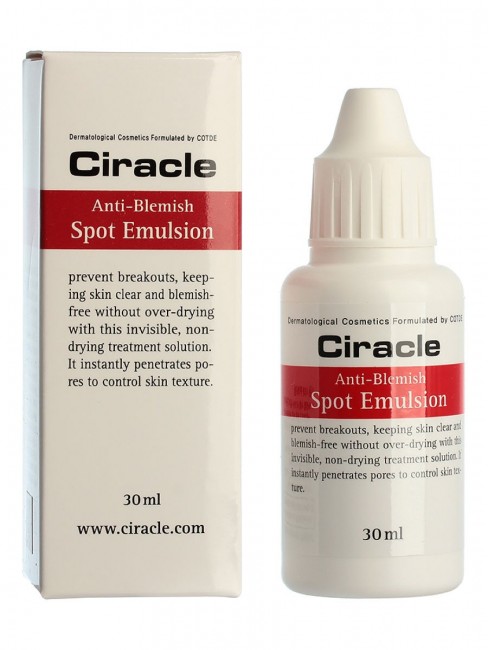 Ciracle Эмульсия для проблемной кожи Anti Blemish Spot Emulsion, 30 мл