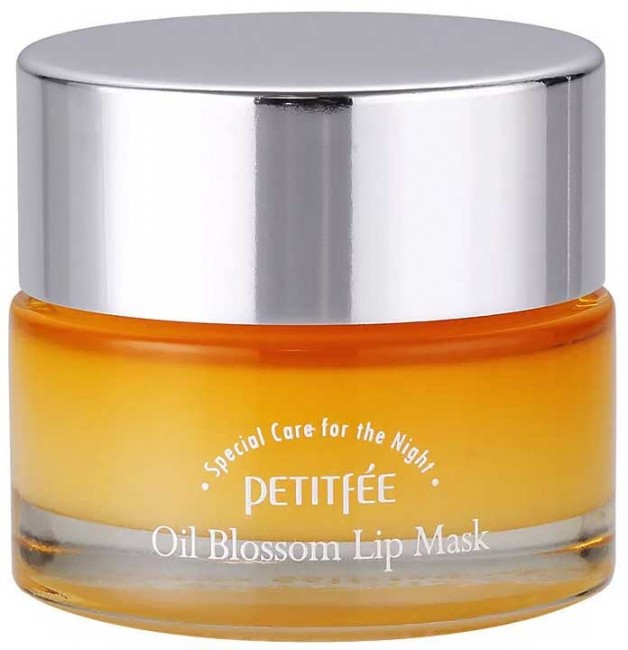 Petitfee Oil Blossom Lip Mask "Sea Buckthorn Oil" Маска для губ ночная питательная с маслом облепихи, 15 г Petitfee Oil Blossom Lip Mask "Sea Buckthorn Oil" Маска для губ ночная питательная с маслом облепихи, 15 г