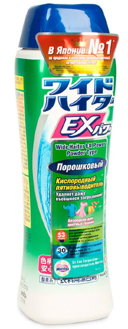 Kao Attack Wide Haiter Powder Type Порошковый кислородный пятновыводитель, 530 г Kao Attack Wide Haiter Powder Type Порошковый кислородный пятновыводитель, 530 г
