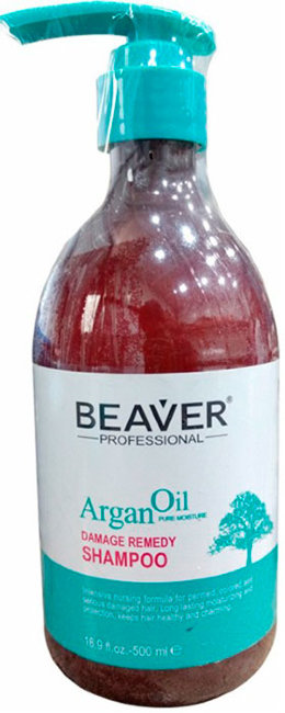 Beaver Professional Argan Oil Damage Remedy Shampoo Шампунь для повреждённых волос, 500 мл Beaver Professional Argan Oil Damage Remedy Shampoo Шампунь для повреждённых волос, 500 мл