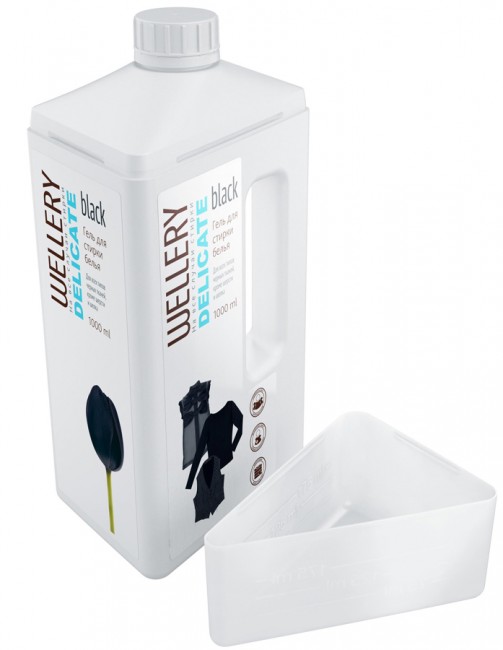 Wellery гель для стирки Черных тканей, 1 л. Wellery гель для стирки Черных тканей, 1 л.