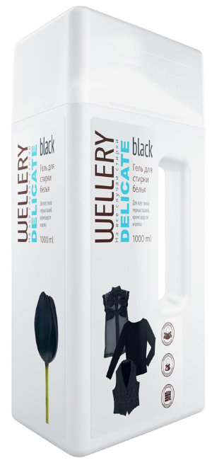 Wellery гель для стирки Черных тканей, 1 л. Wellery гель для стирки Черных тканей, 1 л.