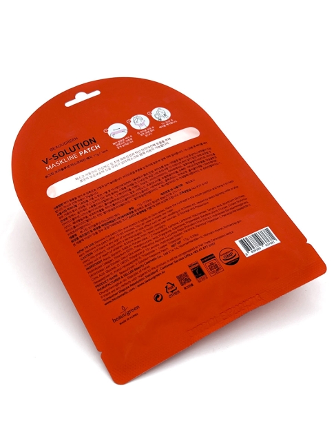 BeauuGreen Маска для коррекции овала лица V-Solution Maskline Patch, 17 г BeauuGreen Маска для коррекции овала лица V-Solution Maskline Patch, 17 г