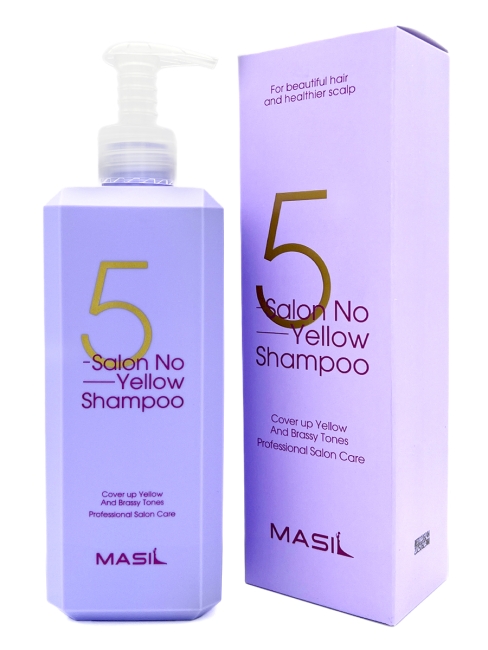 Masil Шампунь против желтизны волос 5 Salon No Yellow Shampoo, 500 мл Masil Шампунь против желтизны волос 5 Salon No Yellow Shampoo, 500 мл