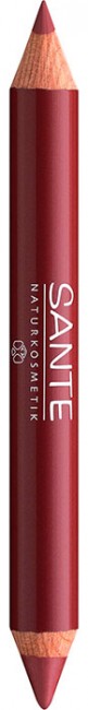 Sante Naturkosmetik Lip Duo Contour & Gloss Помада-карандаш № 03 Гламурный образ, 4 г Sante Naturkosmetik Lip Duo Contour & Gloss Помада-карандаш № 03 Гламурный образ, 4 г