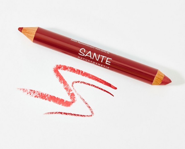 Sante Naturkosmetik Lip Duo Contour & Gloss Помада-карандаш № 03 Гламурный образ, 4 г Sante Naturkosmetik Lip Duo Contour & Gloss Помада-карандаш № 03 Гламурный образ, 4 г