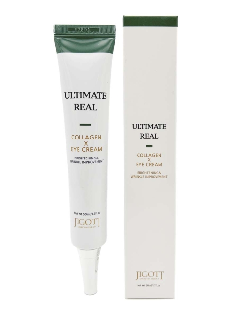 Jigott Крем для кожи вокруг глаз с коллагеном Ultimate Real Collagen Eye Cream, 50 мл Jigott Крем для кожи вокруг глаз с коллагеном Ultimate Real Collagen Eye Cream, 50 мл