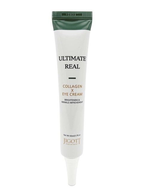 Jigott Крем для кожи вокруг глаз с коллагеном Ultimate Real Collagen Eye Cream, 50 мл Jigott Крем для кожи вокруг глаз с коллагеном Ultimate Real Collagen Eye Cream, 50 мл