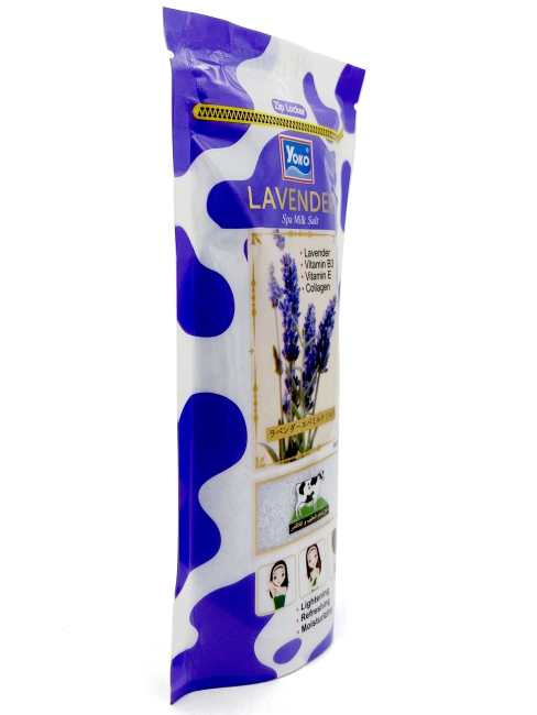 Yoko Скраб для тела солевой с лавандой и молоком Lavender Spa Milk Salt, 300 г