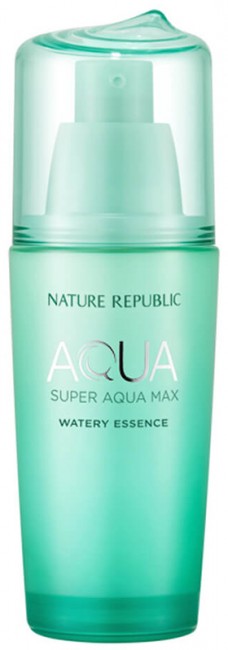 NATURE REPUBLIC Super Aqua Max Watery Essence Увлажняющая эссенция с морским комплексом, 42 мл NATURE REPUBLIC Super Aqua Max Watery Essence Увлажняющая эссенция с морским комплексом, 42 мл