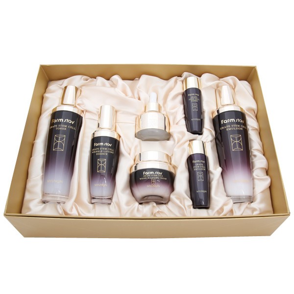 FarmStay Grape Stem Cell Skin Care 5 Set Набор по уходу за кожей лица на основе стволовых клеток винограда 5 средств FarmStay Grape Stem Cell Skin Care 5 Set Набор по уходу за кожей лица на основе стволовых клеток винограда 5 средств