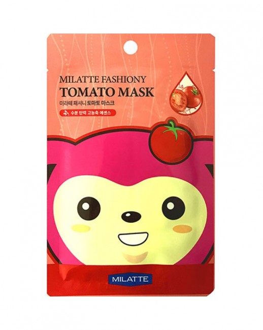 Milatte Маска на тканевой основе для лица томатная Fashiony Tomato Mask Sheet, 21 г Milatte Маска на тканевой основе для лица томатная Fashiony Tomato Mask Sheet, 21 г