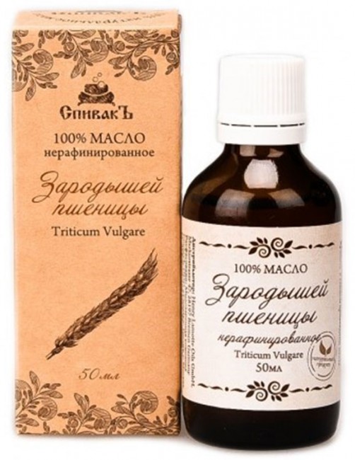 СпивакЪ Масло Зародышей пшеницы нерафинированное, 50 мл СпивакЪ Масло Зародышей пшеницы нерафинированное, 50 мл