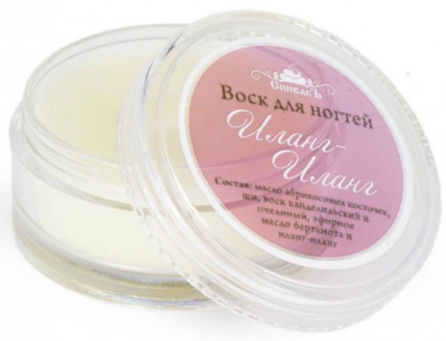 СпивакЪ Воск для ногтей Иланг-Иланг, 15 г СпивакЪ Воск для ногтей Иланг-Иланг, 15 г