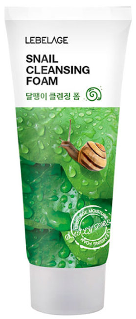 Lebelage Snail Cleansing Foam Пенка для умывания с муцином улитки, 100 мл