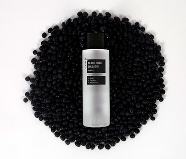 Coxir Black Snail Collagen Toner Тонер против морщин с коллагеном и муцином черной улитки, 150 мл Coxir Black Snail Collagen Toner Тонер против морщин с коллагеном и муцином черной улитки, 150 мл