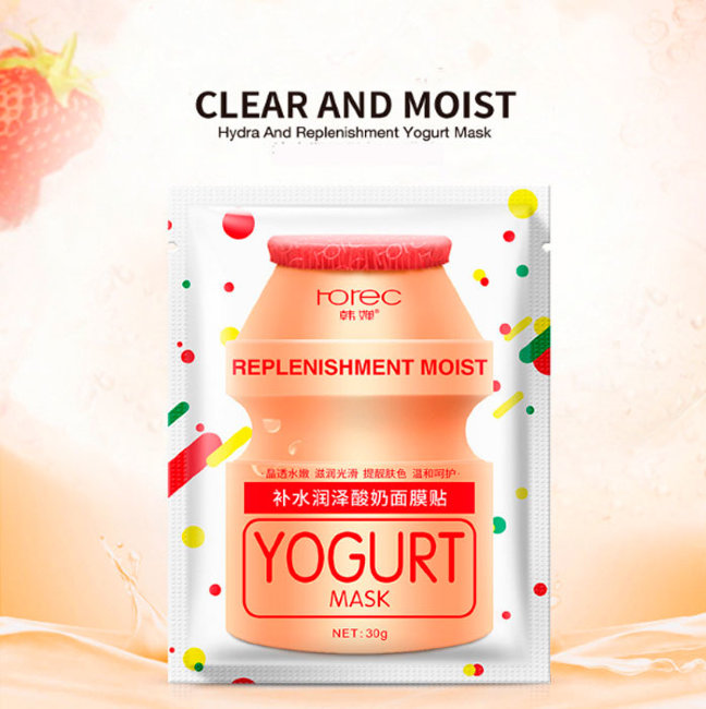 Rorec Yogurt Mask Маска для лица с йогуртом, 30 г