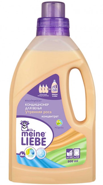 Meine Liebe Кондиционер-концентрат для белья Утренняя роса, 800 мл Meine Liebe Кондиционер-концентрат для белья Утренняя роса, 800 мл