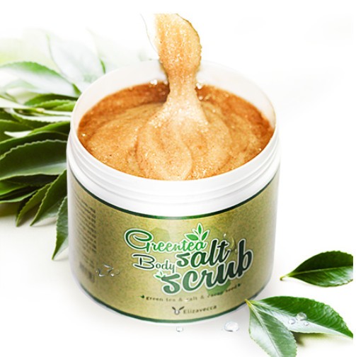 Elizavecca Greentea Salt Body Scrub Скраб для тела с экстрактом Зеленого чая, 600 г Elizavecca Greentea Salt Body Scrub Скраб для тела с экстрактом Зеленого чая, 600 г