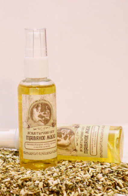 Kleona Травяное масло для волос с репейным экстрактом, 50 мл