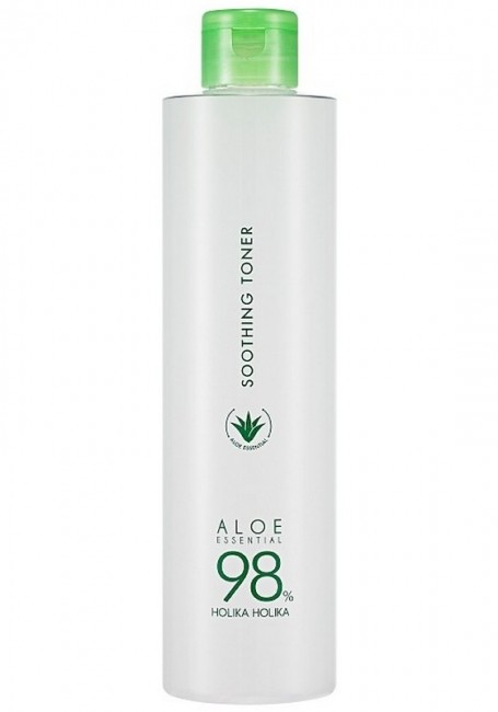 Holika Holika Aloe 98% Soothing Toner Успокаивающий тонер с 98% алоэ вера, 300 мл