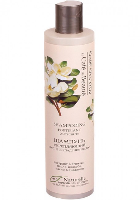 Кафе Красоты Шампунь Укрепляющий против выпадения волос, 300 мл Кафе Красоты Шампунь Укрепляющий против выпадения волос, 300 мл