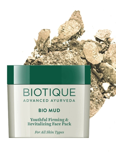 Biotique Маска для лица глиняная омолаживающая Bio Mud Youthful Firming & Revitalizing Face Pack, 75 г Biotique Маска для лица глиняная омолаживающая Bio Mud Youthful Firming & Revitalizing Face Pack, 75 г