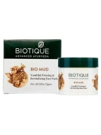 Biotique Маска для лица глиняная омолаживающая Bio Mud Youthful Firming & Revitalizing Face Pack, 75 г Biotique Маска для лица глиняная омолаживающая Bio Mud Youthful Firming & Revitalizing Face Pack, 75 г