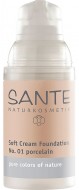 Sante Naturkosmetik Soft Cream Foundation Тональный крем № 01 Фарфоровый, 30 мл