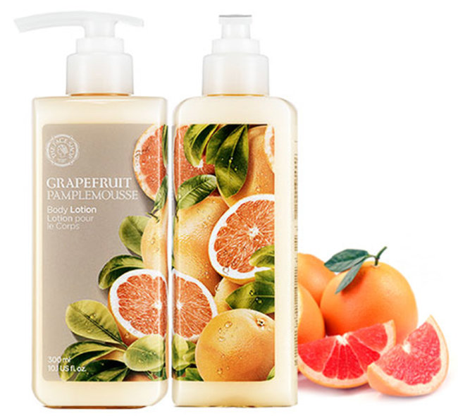 THE FACE SHOP Grapefruit Body Lotion Лосьон для тела с экстрактом грейпфрута, 300 мл THE FACE SHOP Grapefruit Body Lotion Лосьон для тела с экстрактом грейпфрута, 300 мл