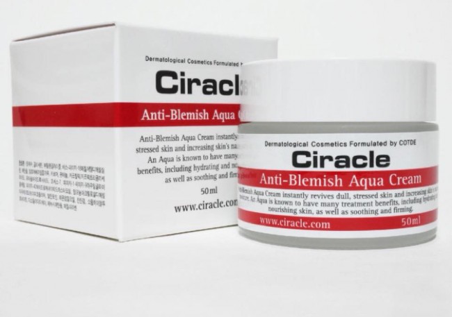 Ciracle Крем для лица увлажняющий Anti Blemish Aqua Cream, 50 мл Ciracle Крем для лица увлажняющий Anti Blemish Aqua Cream, 50 мл