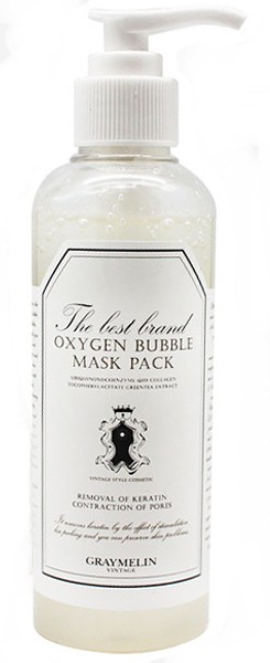 Graymelin Oxygen Bubble Mask Pack Кислородная маска для лица, 200 мл Graymelin Oxygen Bubble Mask Pack Кислородная маска для лица, 200 мл
