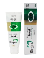 Gotaiyo Зубная паста отбеливающая с растительными экстрактами Ringo Herbal, 150 г