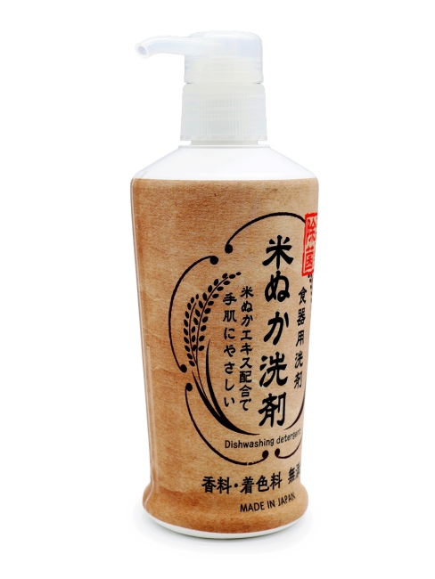 Rocket Soap Жидкость для мытья посуды с экстрактом рисовых отрубей Awa’s, 230 мл