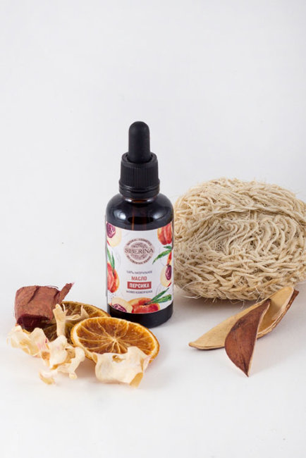 Siberina Масло персика раф., 50 мл Siberina Масло персика раф., 50 мл