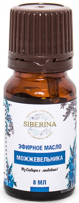 Siberina Эфирное масло можжевельника, 8 мл Siberina Эфирное масло можжевельника, 8 мл