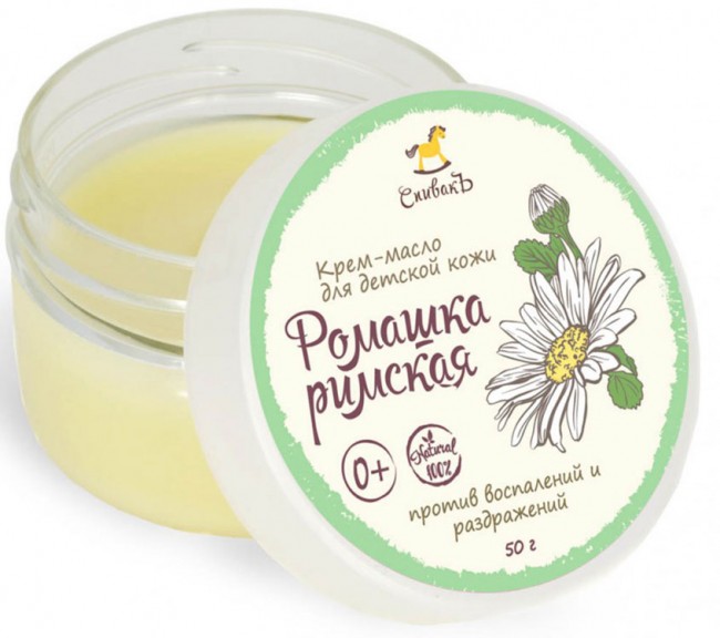 СпивакЪ Детское крем-масло Ромашка Римская, 50 г СпивакЪ Детское крем-масло Ромашка Римская, 50 г